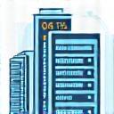 Icon representing network infrastructure services.
